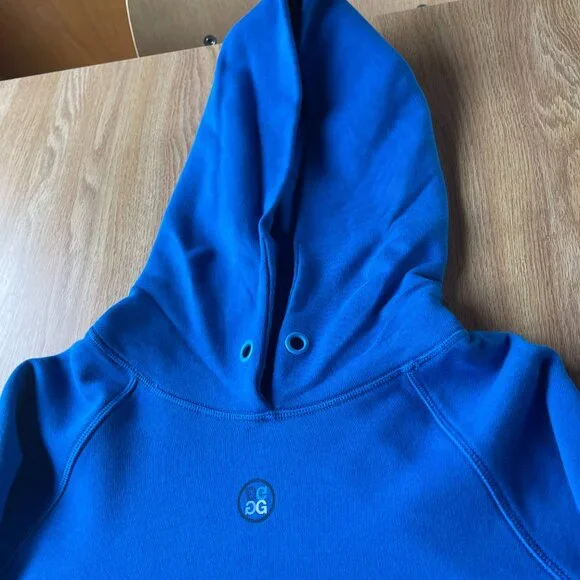 G/Fore French Women's Hooded Sweatshirt Gold Clothing Large - Picture 11 of 13